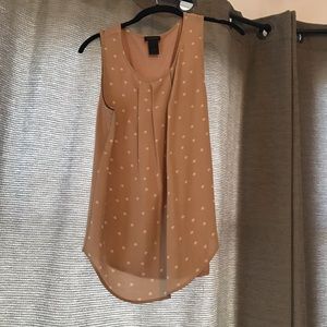 Ann Taylor sleeveless blouse